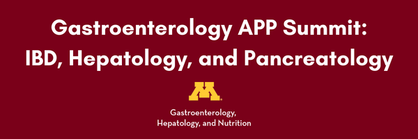 Gastroenterology APP Summit: IBD, Hepatology, and Pancreatology Banner